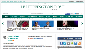 Huissoud sur le site du Huffington Post
