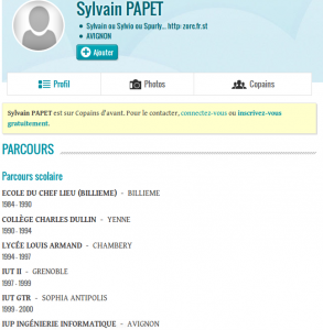 Sylvain Papet sur Copaindavant